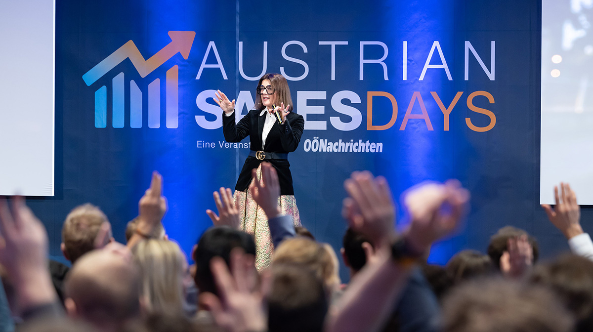 Sabine Hübner bei den Austrian Salesdays 2026
